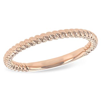 rose gold anniversary band with diamonds